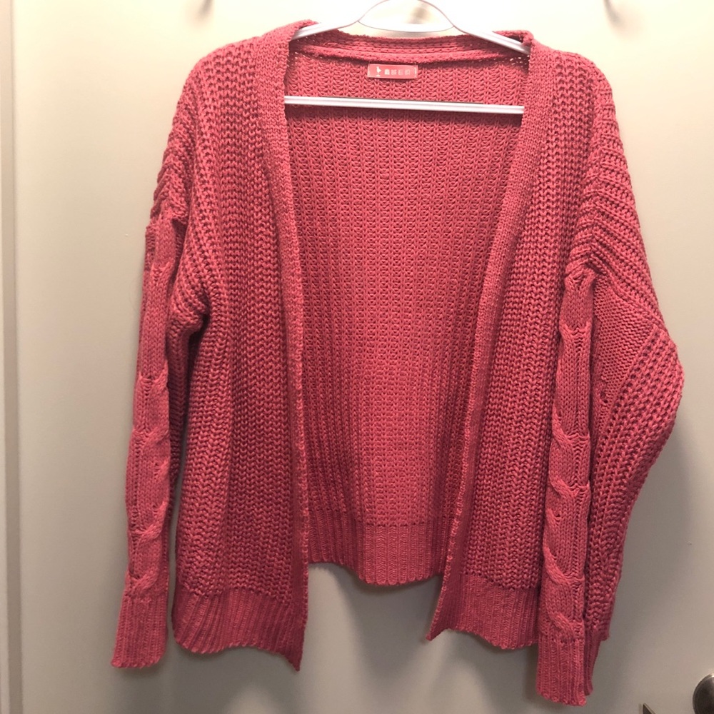 New Open Front Cardigan